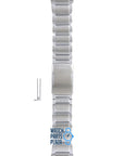 Citizen CA0010 - 50A & CA0010 - 50L Watch Band 59 - S04124 Grey Stainless Steel 14 mm Eco - Drive - Watch Plaza