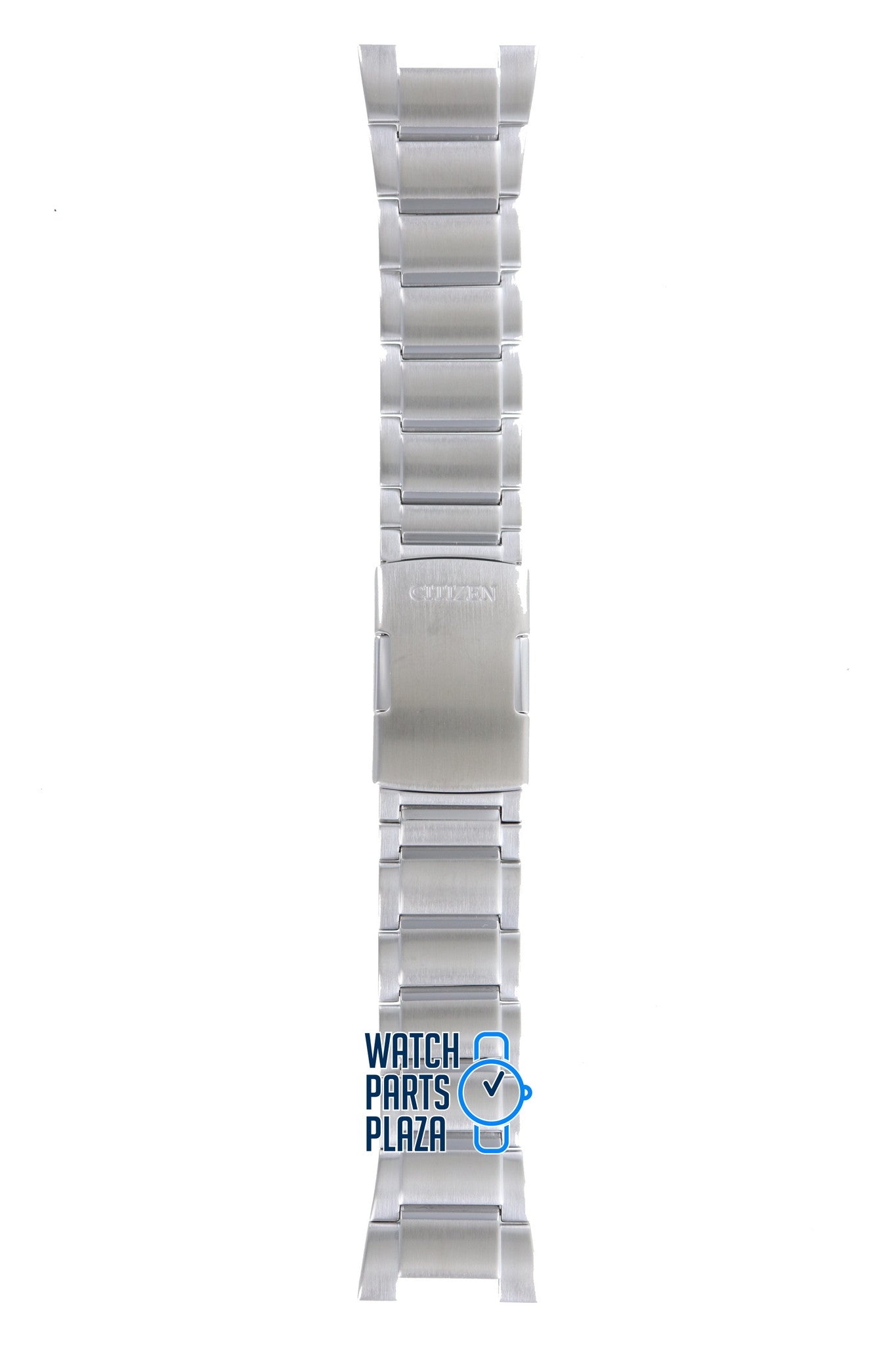 Citizen CA0010 - 50A & CA0010 - 50L Watch Band 59 - S04124 Grey Stainless Steel 14 mm Eco - Drive - Watch Plaza