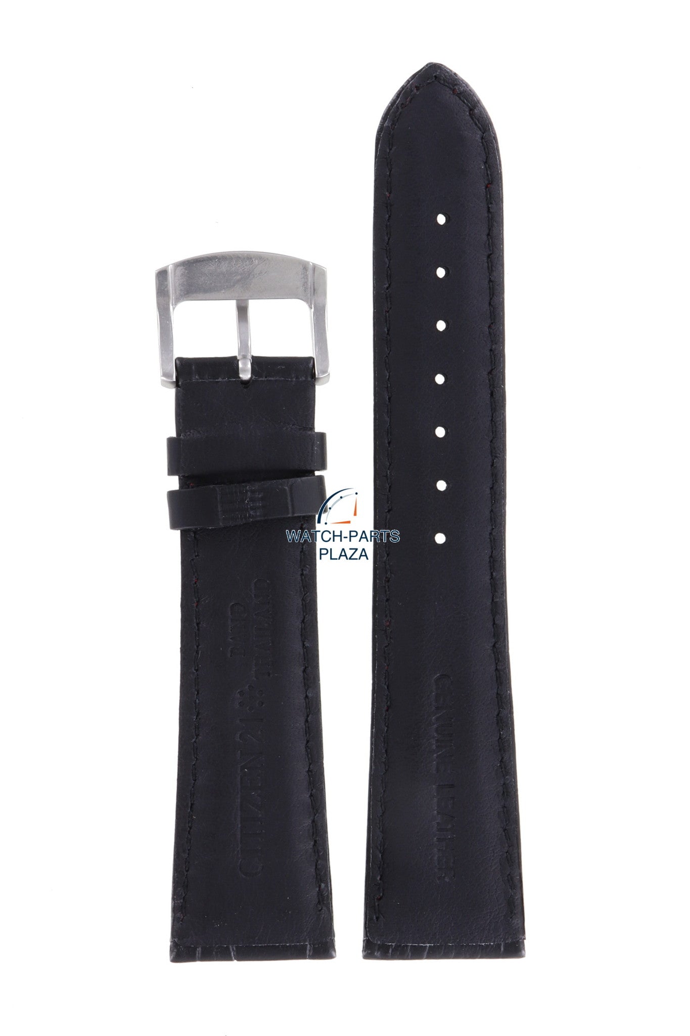 Citizen CA0080 - 03E - S069149 Watch Band 59 - S52135 Black Leather 21 mm Red Arrows - Watch Plaza