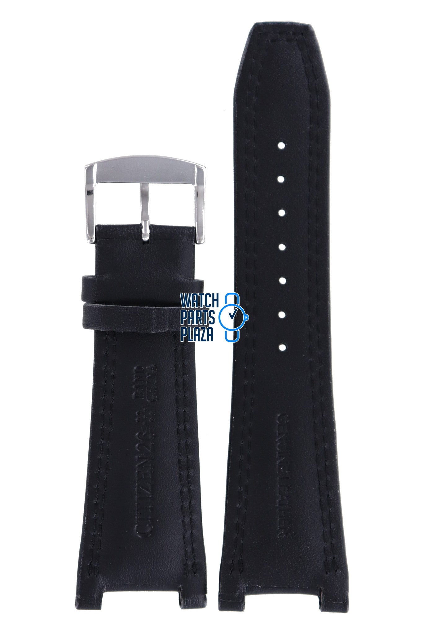 Citizen CA0310 - 05E Watch Band 59 - S52414 Black Leather 26 mm Eco - Drive - Watch Plaza