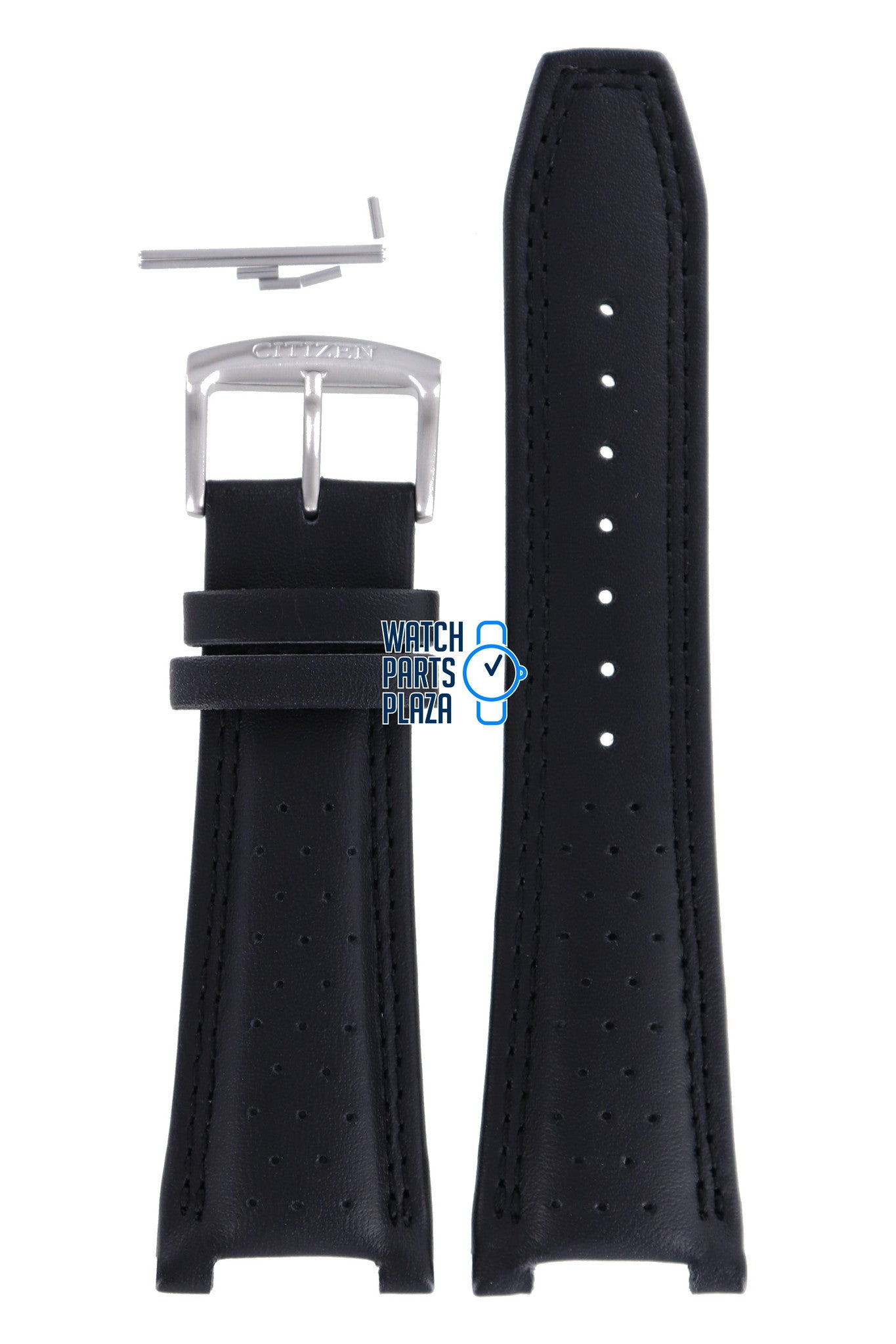 Citizen CA0310 - 05E Watch Band 59 - S52414 Black Leather 26 mm Eco - Drive - Watch Plaza