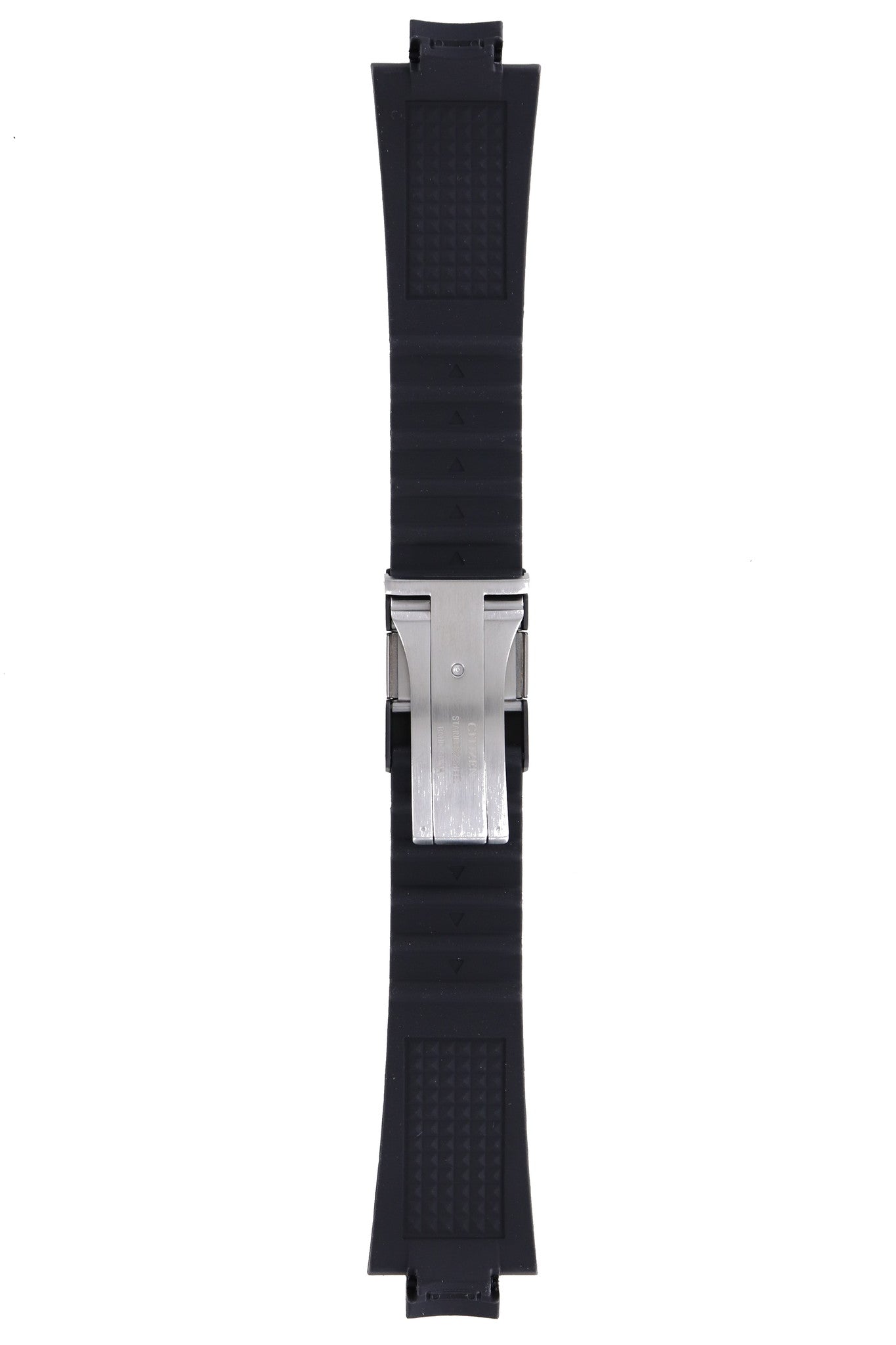 Citizen CA0448 - 08E Endeavor B612 - S084334 Watch Band 59 - S52643 Black Silicone 14 mm Eco - Drive - Watch Plaza