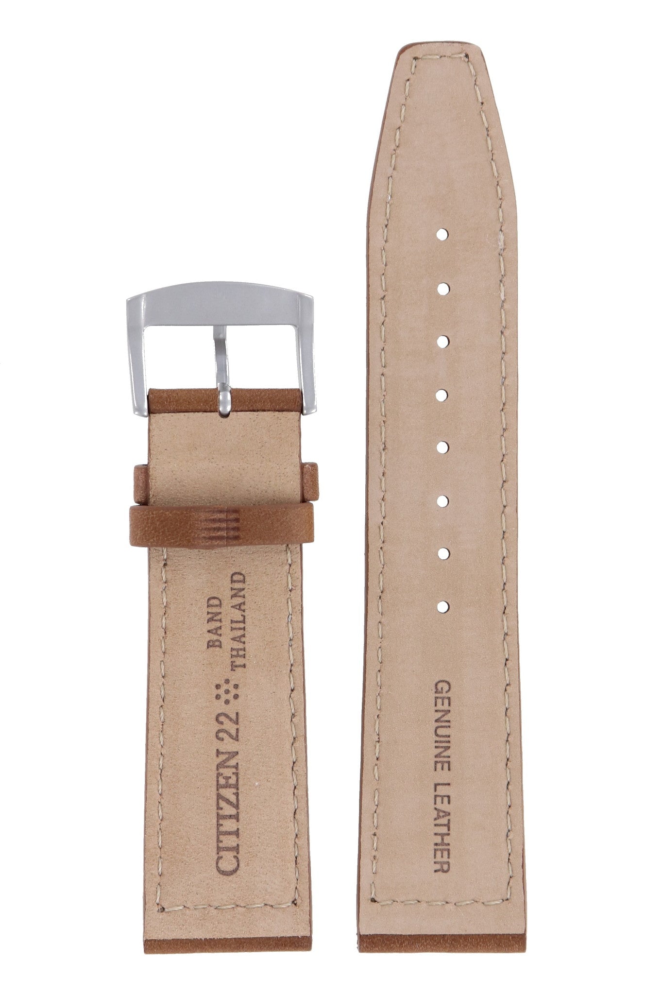 Citizen CA0621-05L Chandler - B612-R007661 Watch Band Brown Leather