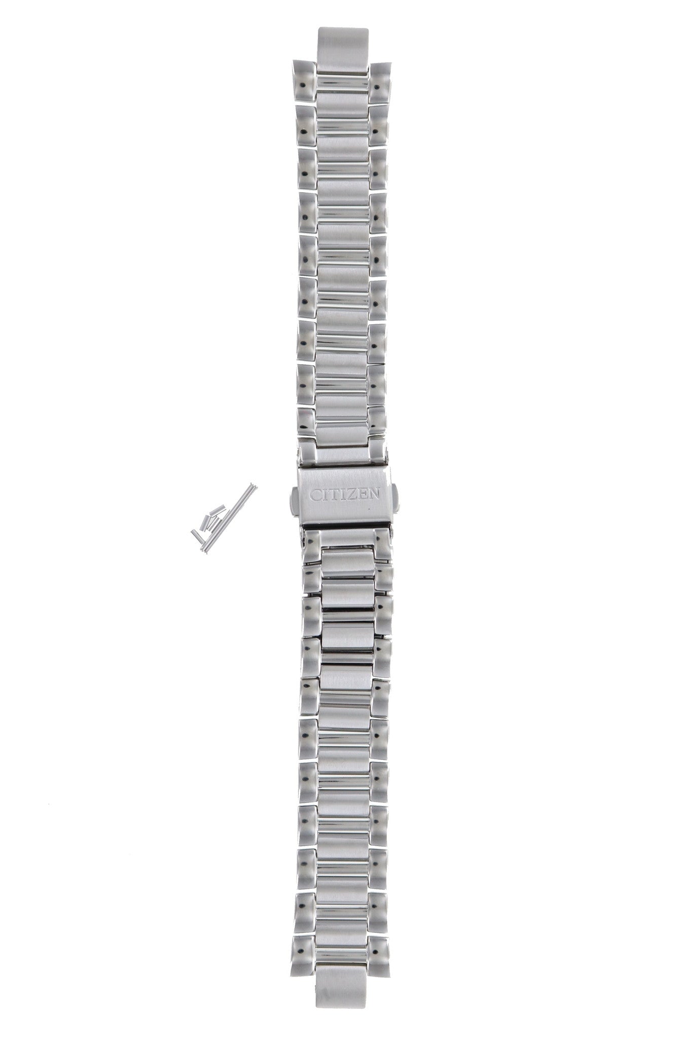 Citizen FB1020 - 52D & FB1030 Riva Watch Band 59 - S02917 Grey Stainless Steel 14 mm Eco - Drive - Watch Plaza