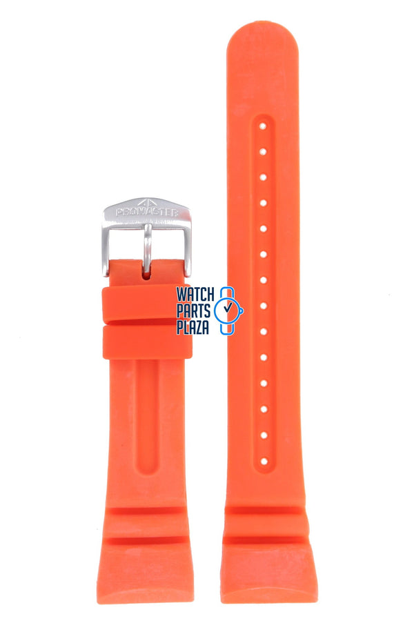 Citizen JV0020 - 21F & JV0030 - 19F Aqualand Watch Band 59 - S51453 Orange Silicone 26 mm Promaster - Watch Plaza
