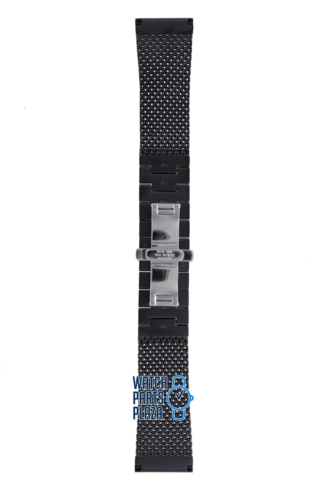 Citizen JY8036-52E & JY8037-50E Navihawk Watch Band Black Stainless