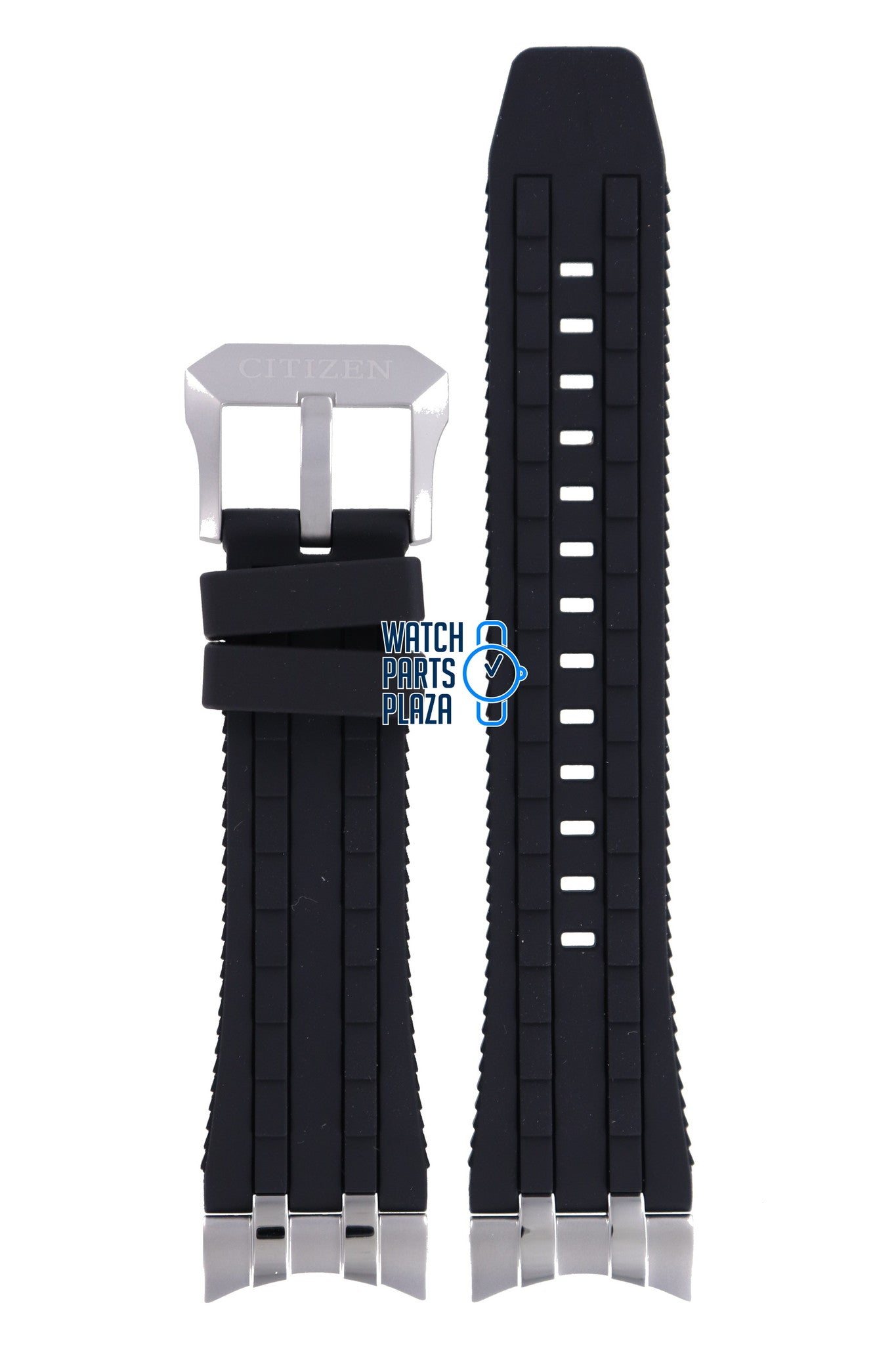 Citizen JY8051 - 08E Skyhawk Watch Band 59 - S53505 Black Silicone 24 mm Promaster - Watch Plaza