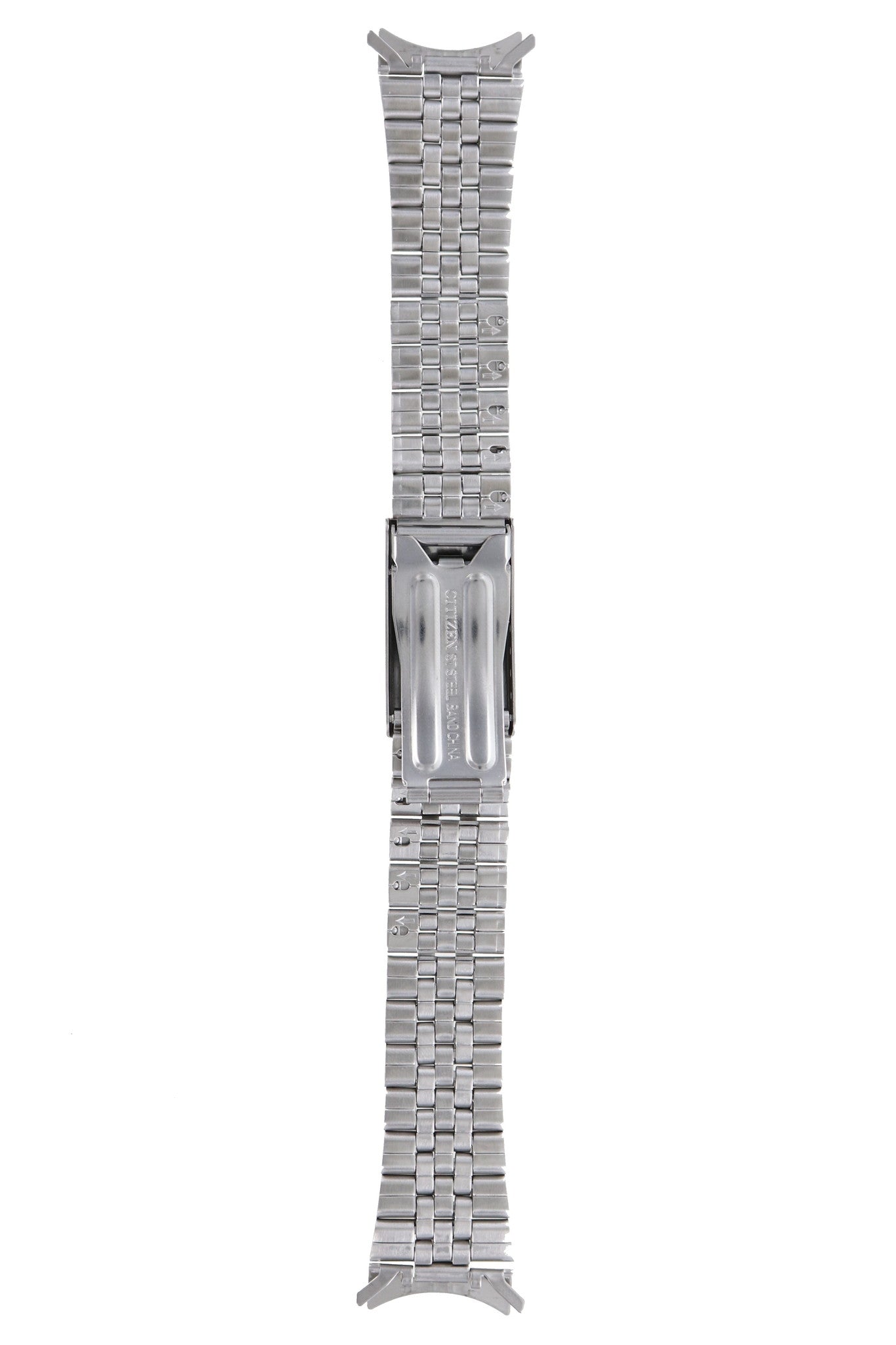 Citizen QA2180 & QA2210 Jubilee 4 - R02149 & 4 - R36108 Watch Band 59 - R0089 Grey Stainless Steel 20 mm Eco - Drive - Watch Plaza