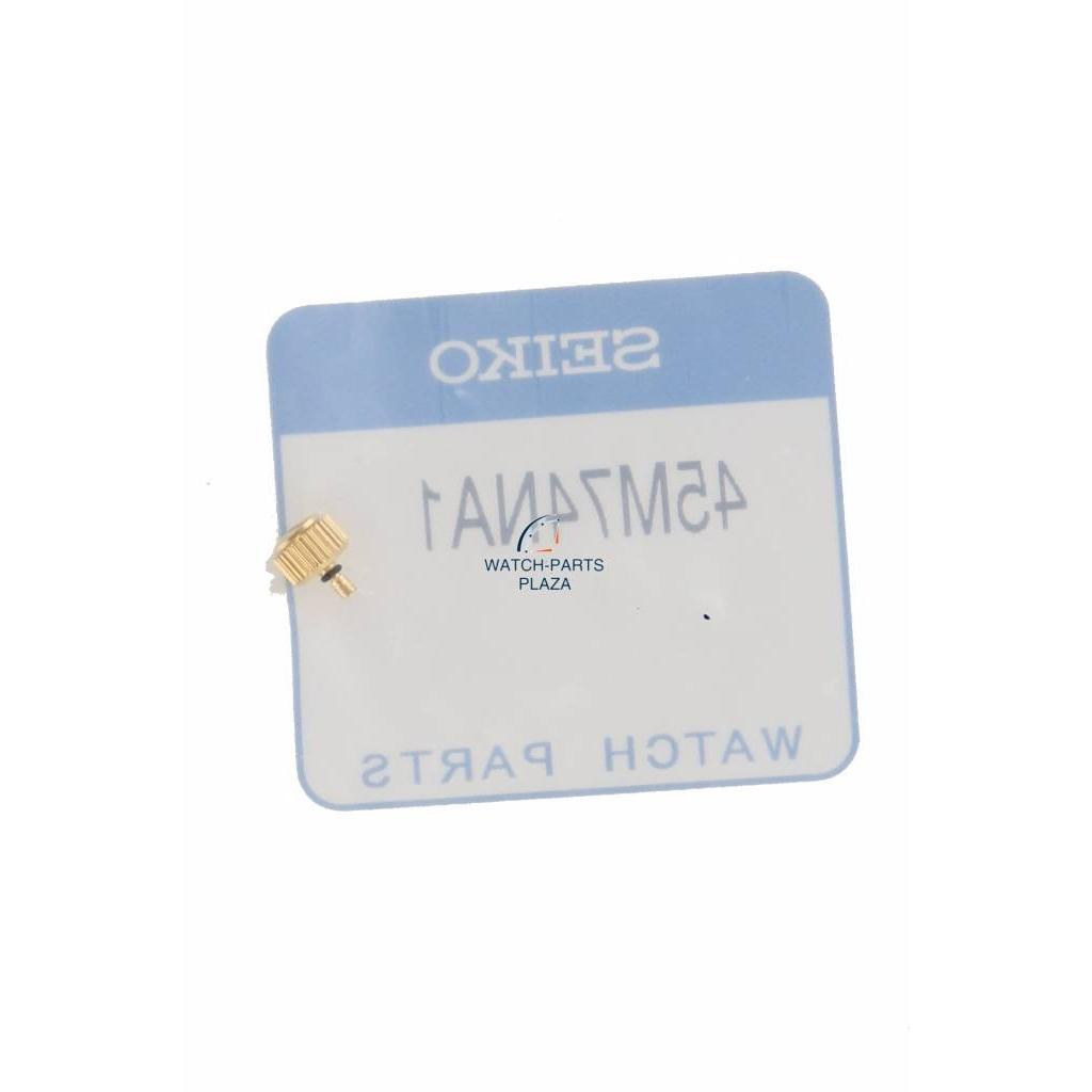 Crown Gold for Seiko 7A38 7100, 7000, 7240, 725A, 7260 / 7A28 / 5M43 / 5M23 - Watch Plaza