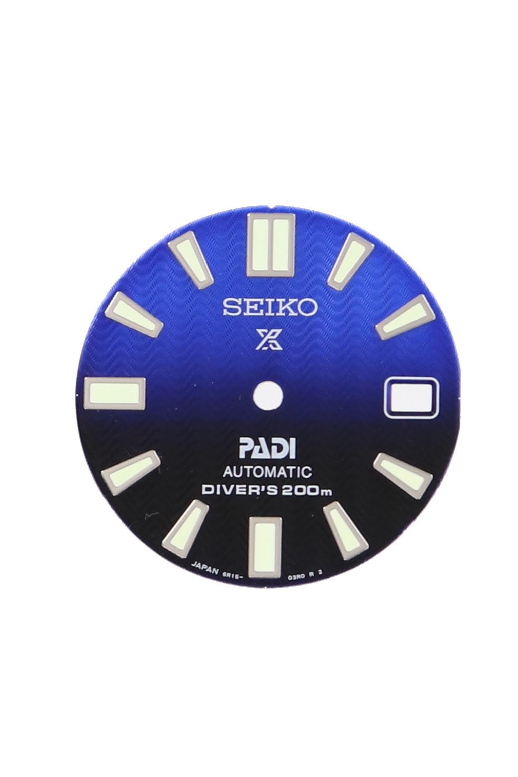 Dial for Seiko SPB071J1 / SBDC055 Prospex PADI 62MAS ReIssue 6R15 - 04B0 Genuine - Watch Plaza