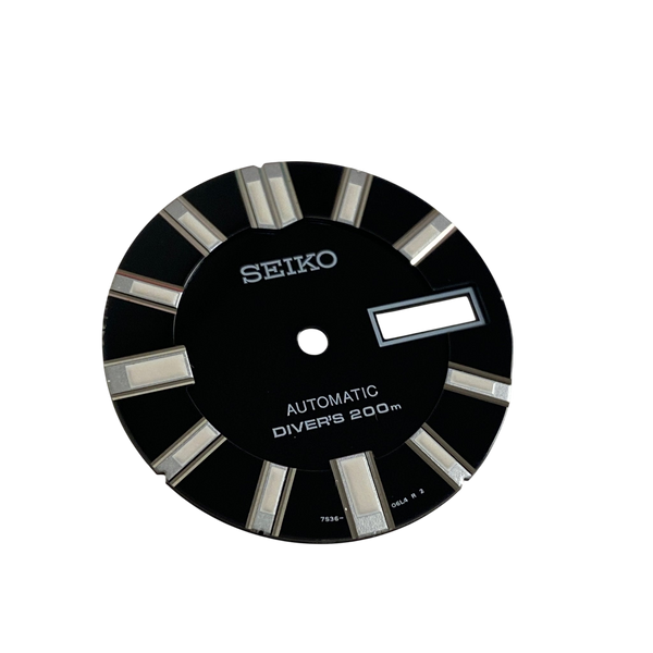 Dial Seiko SKZ325 Stargate Diver black SKZ327 Superior 7S36 - 04P0 Genuine - WatchPlaza