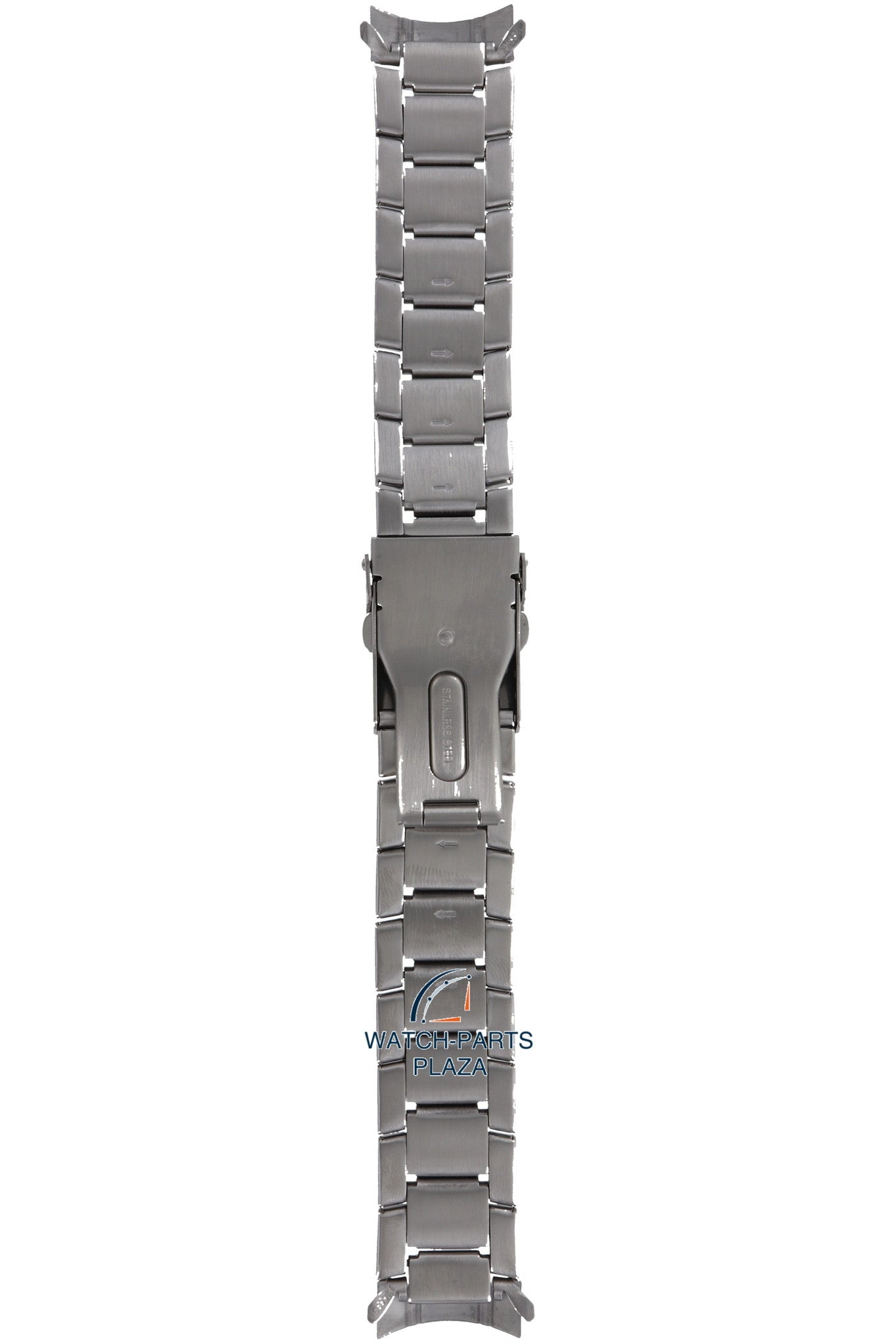 Festina BA03286 Watch band F16635, F16636 stainless steel grey 21 mm - Set / Schalke 04 - Watch Plaza