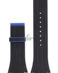 Festina BC04533 Watch band F16184 rubber & leather blue 18 mm - Nine Collection - Watch Plaza