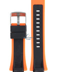 Festina BC05138 Watch band F6727, F6738, F6739 rubber / silicone orange 17 mm - Watch Plaza