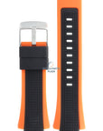 Festina BC05138 Watch band F6727, F6738, F6739 rubber / silicone orange 17 mm - Watch Plaza