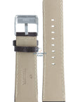 Festina BC06541 Watch band F16363 dark brown leather 26 mm - Chronograph - Watch Plaza