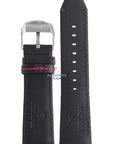 Festina BC06957 Watch band F16489/5 black leather 25 mm - Chronograph - Watch Plaza