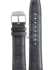 Festina BC07596 Watch band F16573 grey leather 23 mm - Retrograde - Watch Plaza