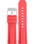 Festina BC07630 Watch band F16574/5 red rubber / silicone 24 mm - Chronograph - Watch Plaza