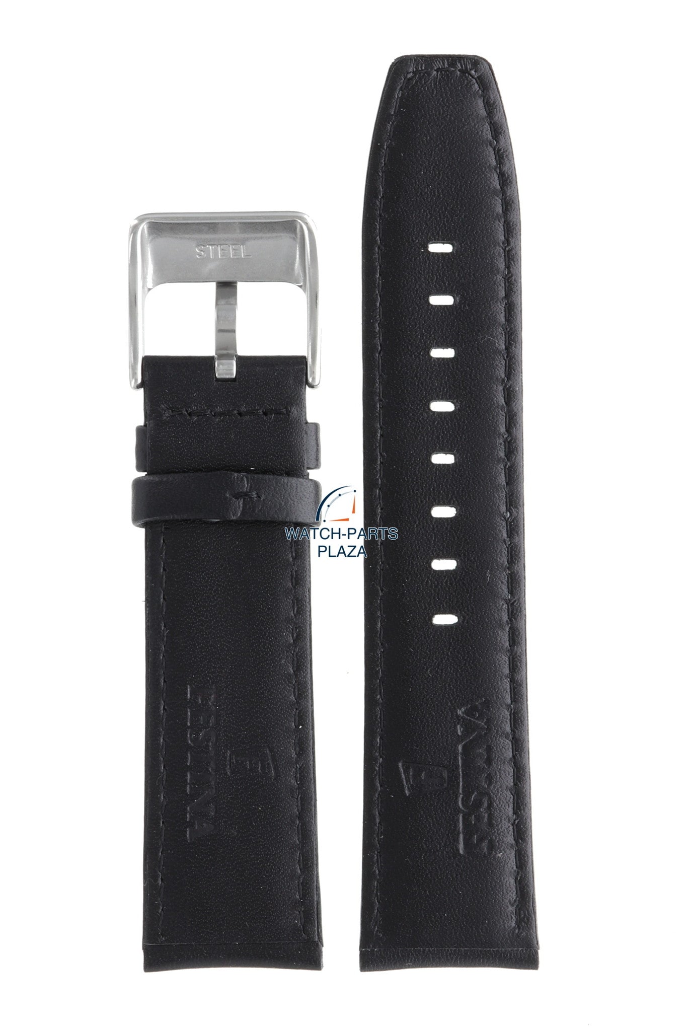 Festina BC07747 Watch band F16362, F16585 black leather 23 mm - Sport & Ladies Only - Watch Plaza