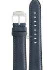 Festina BC08043 Watch band F16629 dark blue leather 22 mm - Retrograde - Watch Plaza