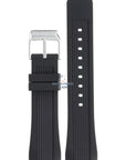 Festina BC08193 Watch band F16642 black rubber / silicone 24 mm - Ceramic - Watch Plaza