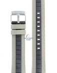 Festina BC08197 Watch band F16664 beige rubber / silicone 23 mm - La Vuelta - Watch Plaza