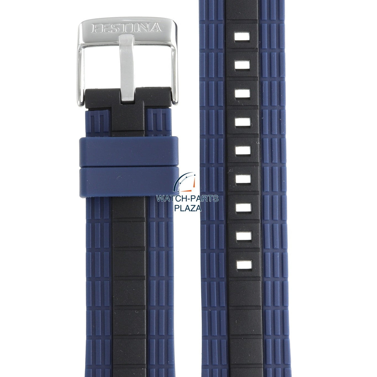 Festina BC08198 Correa de Reloj F16664 azul oscuro goma