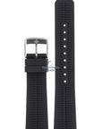 Festina BC08215 Watch band F16635, F16636 black rubber / silicone 21 mm - Set - Watch Plaza