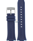 Festina BC08238 Watch band F16667/1, F16667/T blue rubber / silicone 13 mm - Chronograph - Watch Plaza