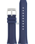 Festina BC08238 Watch band F16667/1, F16667/T blue rubber / silicone 13 mm - Chronograph - Watch Plaza