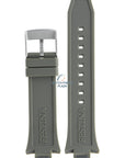 Festina BC08239 Watch band F16667/2 grey rubber / silicone 13 mm - Chronograph - Watch Plaza