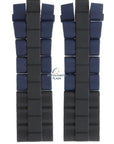 Festina BC08246 Watch band F16659/2 rubber & steel dark blue 24 mm - Chrono Bike - Watch Plaza