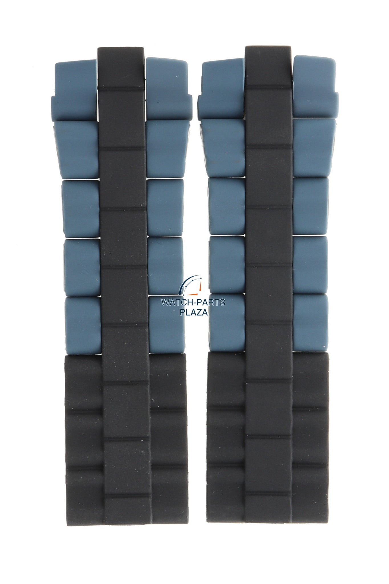 Festina BC08247 Watch band F16659 blue rubber & steel 24 mm - Chrono Bike Tour de France - Watch Plaza