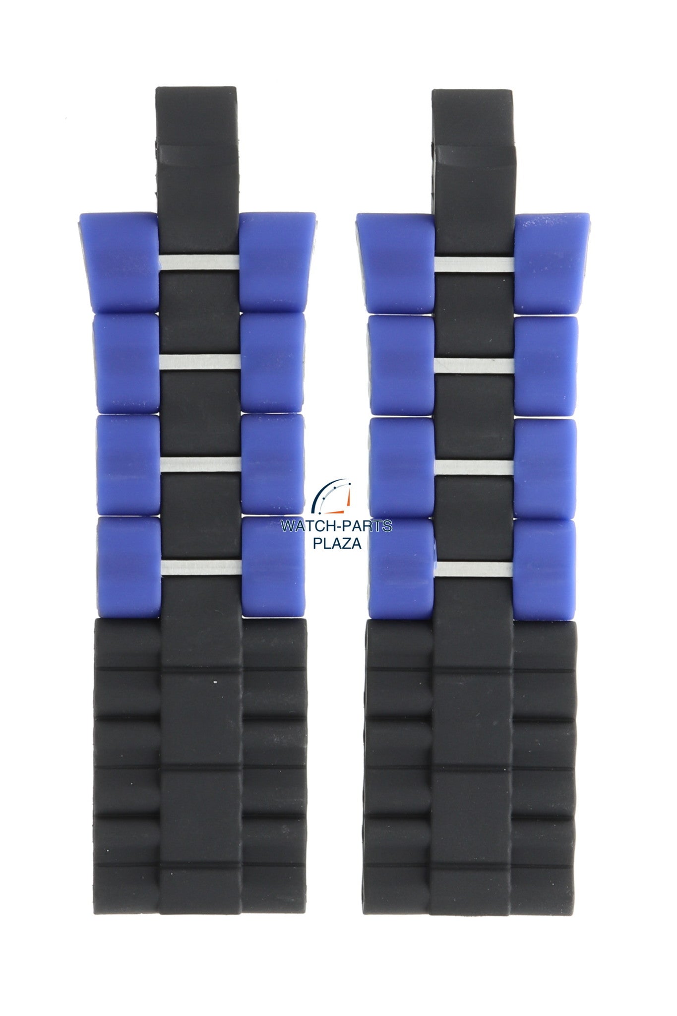 Festina BC08249 Watch band F16659 rubber & steel blue 24 mm - Chrono Bike - Watch Plaza