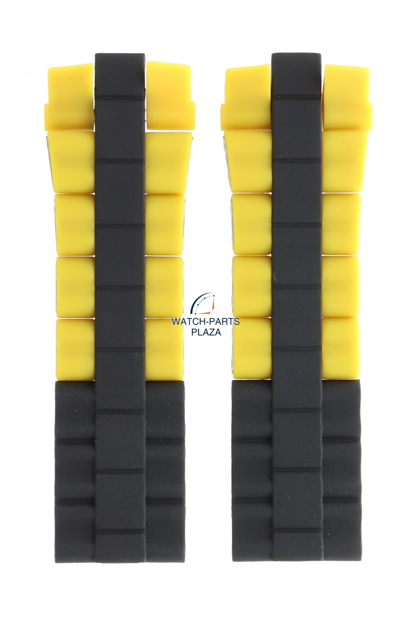 Festina BC08250 Watch band F16659 rubber & steel yellow 24 mm - Chrono Bike - Watch Plaza