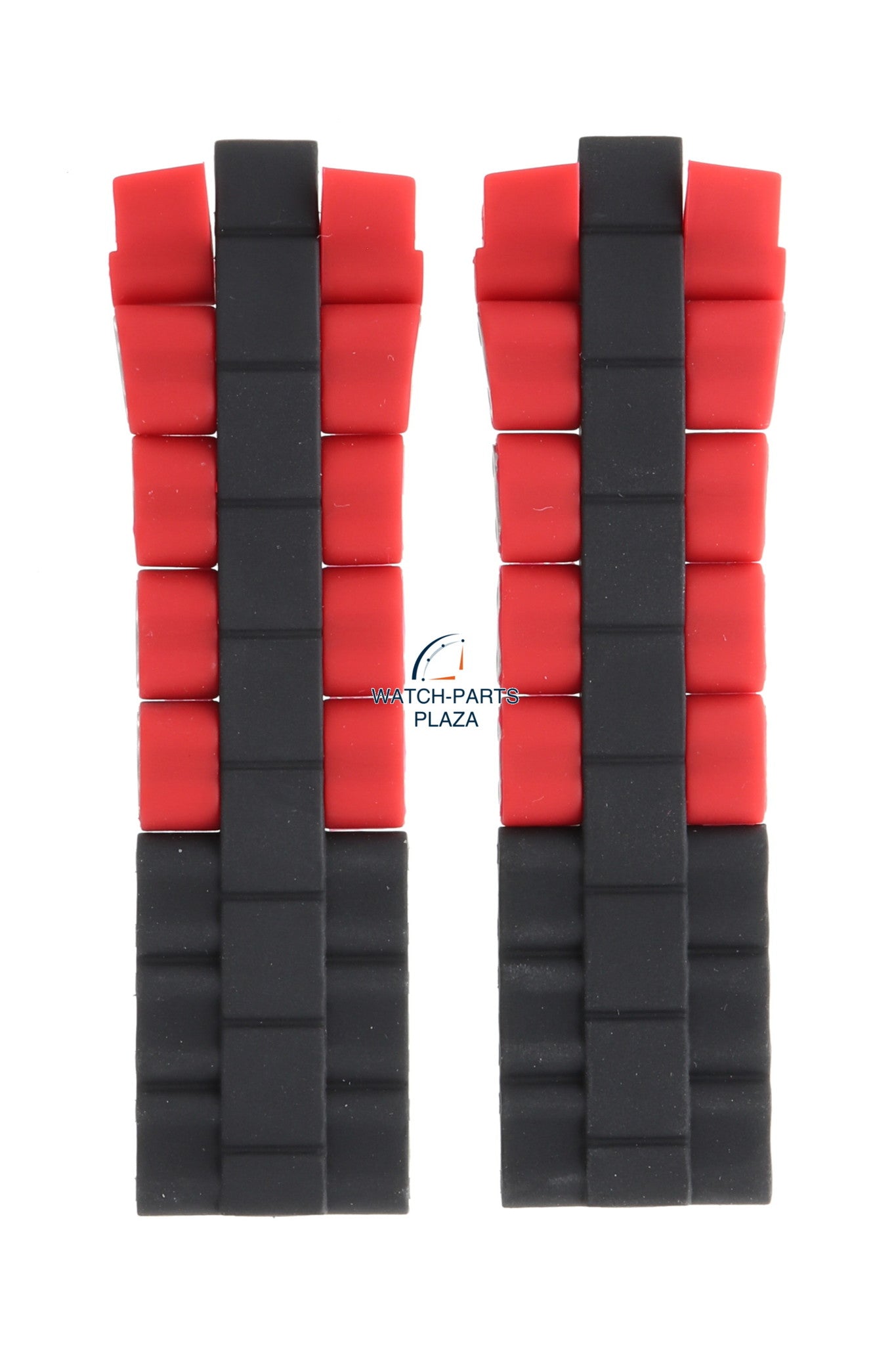 Festina BC08251 Watch band F16659 rubber & steel red 24 mm - Chrono Bike - Watch Plaza