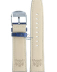 Festina BC08467 Watch band F16573 dark blue leather 23 mm - Retrograde - Watch Plaza