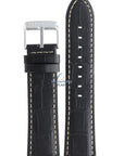 Festina BC10536 Watch band F16607 black leather 23 mm - Multifunction - Watch Plaza