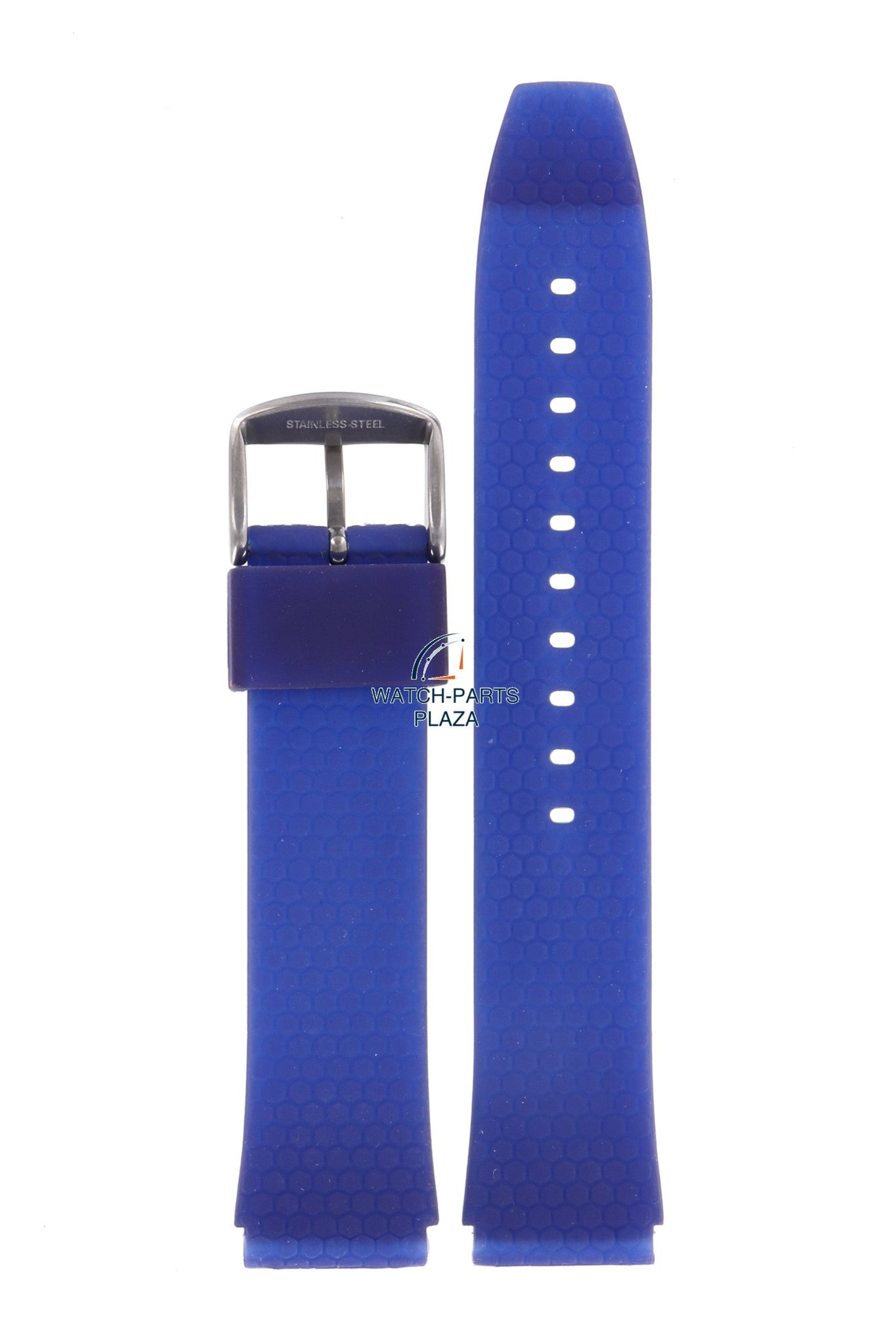 Fossil JR7858 Sport Line Watch Band JR - 7858 Purple Silicone 18 mm Big Tic - Watch Plaza