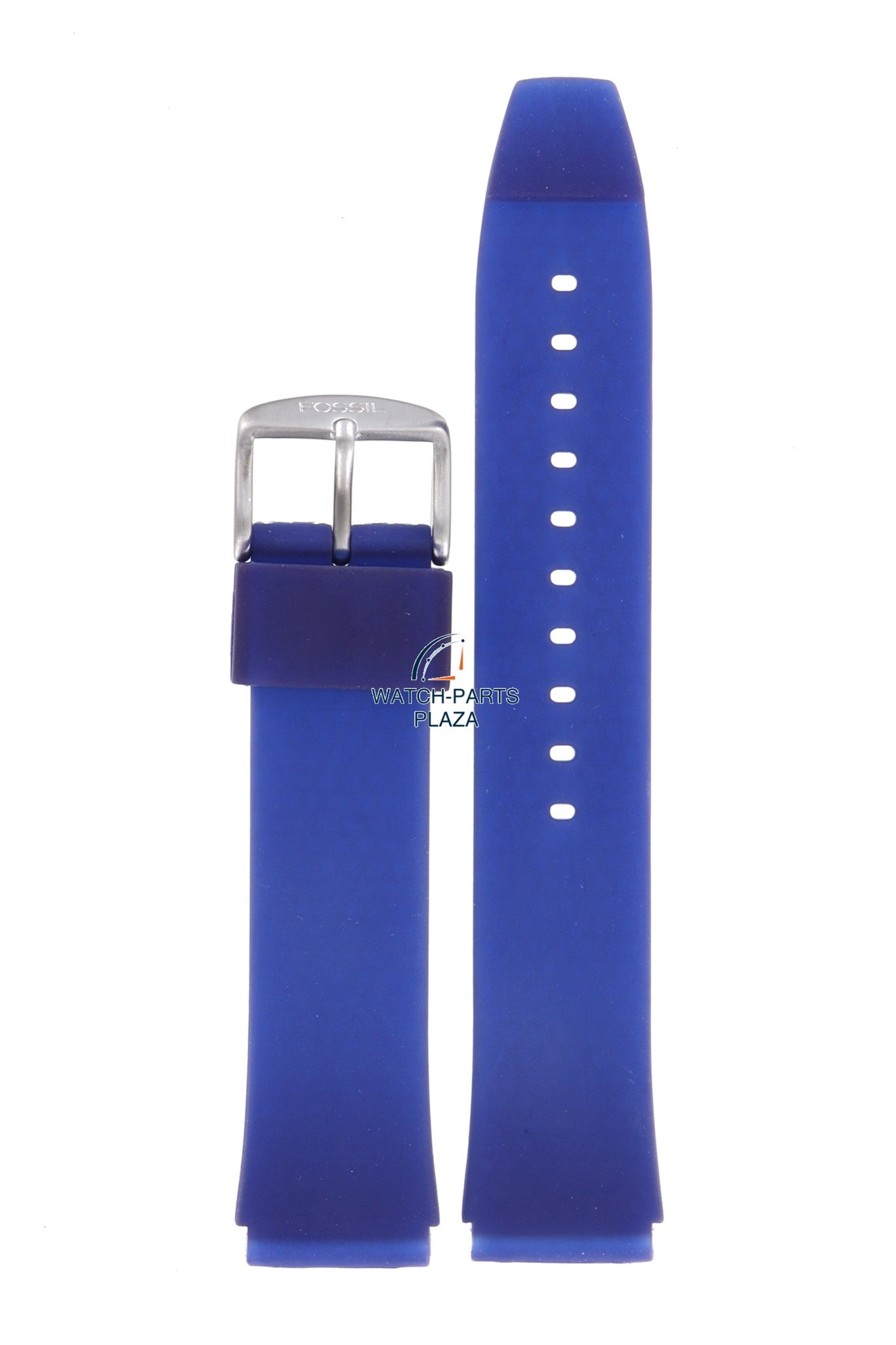 Fossil JR7858 Sport Line Watch Band JR - 7858 Purple Silicone 18 mm Big Tic - Watch Plaza