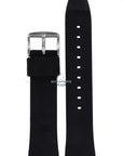 Fossil JR7901, JR7903 & JR7905 Watch Band JR - 7901 Black Silicone 18 mm Big Tic - Watch Plaza