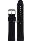 Fossil JR7954 Watch Band JR - 7954 Black Silicone 18 mm Big Tic - Watch Plaza