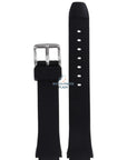 Fossil JR7955 Watch Band JR - 7955 Black Silicone 14 mm Big Tic - Watch Plaza