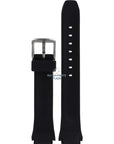 Fossil JR7955 Watch Band JR - 7955 Black Silicone 14 mm Big Tic - Watch Plaza