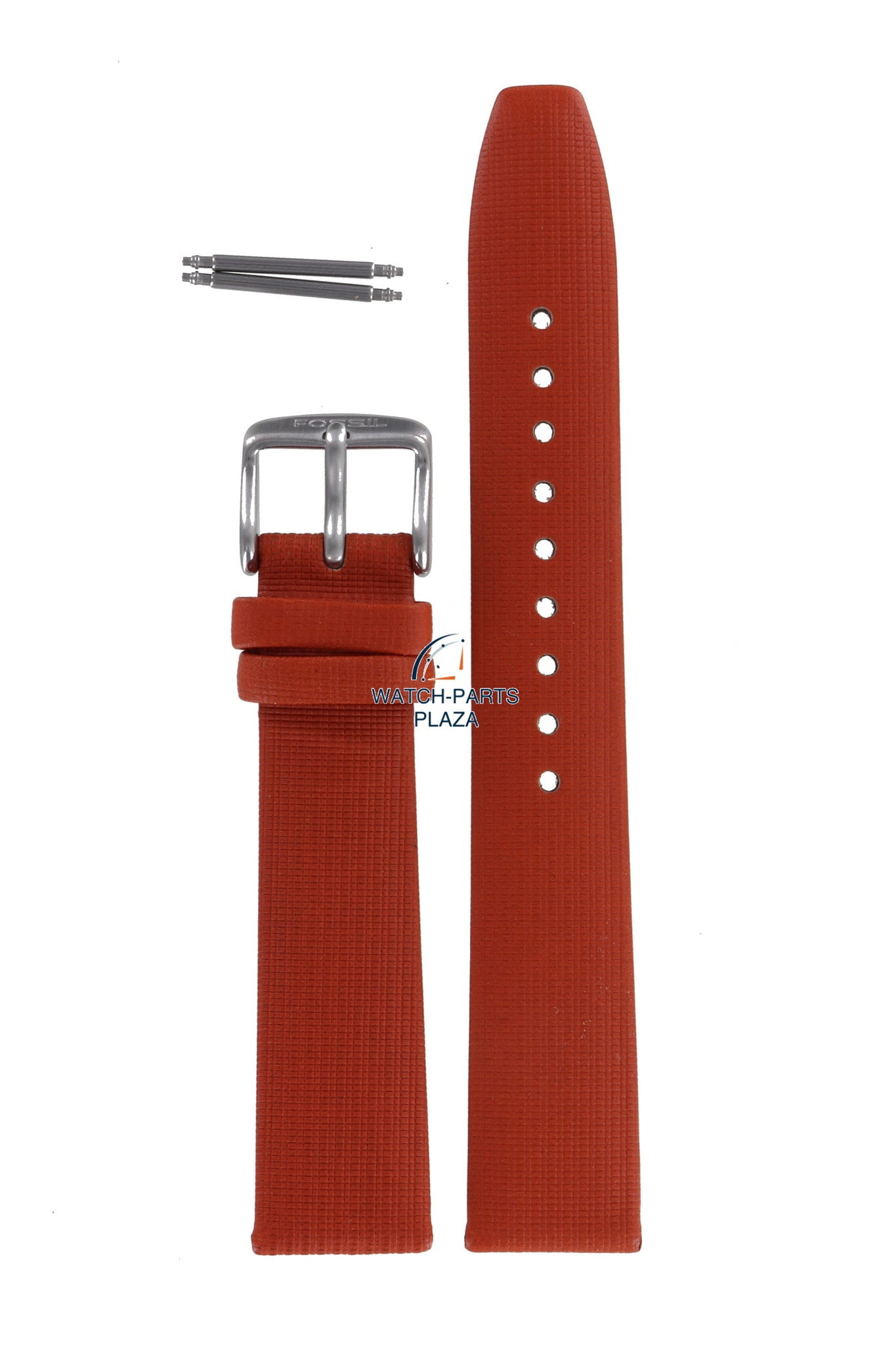 Fossil JR7993 Watch Band JR - 7993 Orange Leather 18 mm Big Tic - Watch Plaza