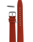 Fossil JR7993 Watch Band JR - 7993 Orange Leather 18 mm Big Tic - Watch Plaza