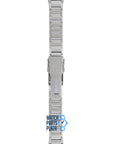 Fossil JR8000 Watch Band JR - 8000 Grey Stainless Steel 10 mm Big Tic - Watch Plaza