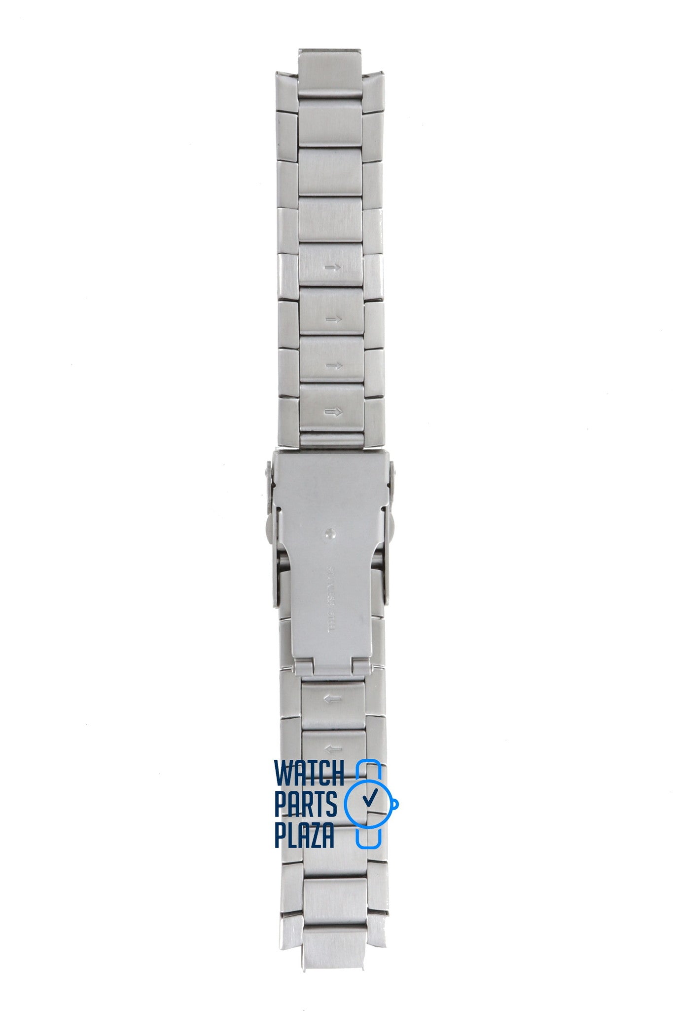 Fossil JR8001 Watch Band JR - 8001 Grey Stainless Steel 12 mm Big Tic - Watch Plaza