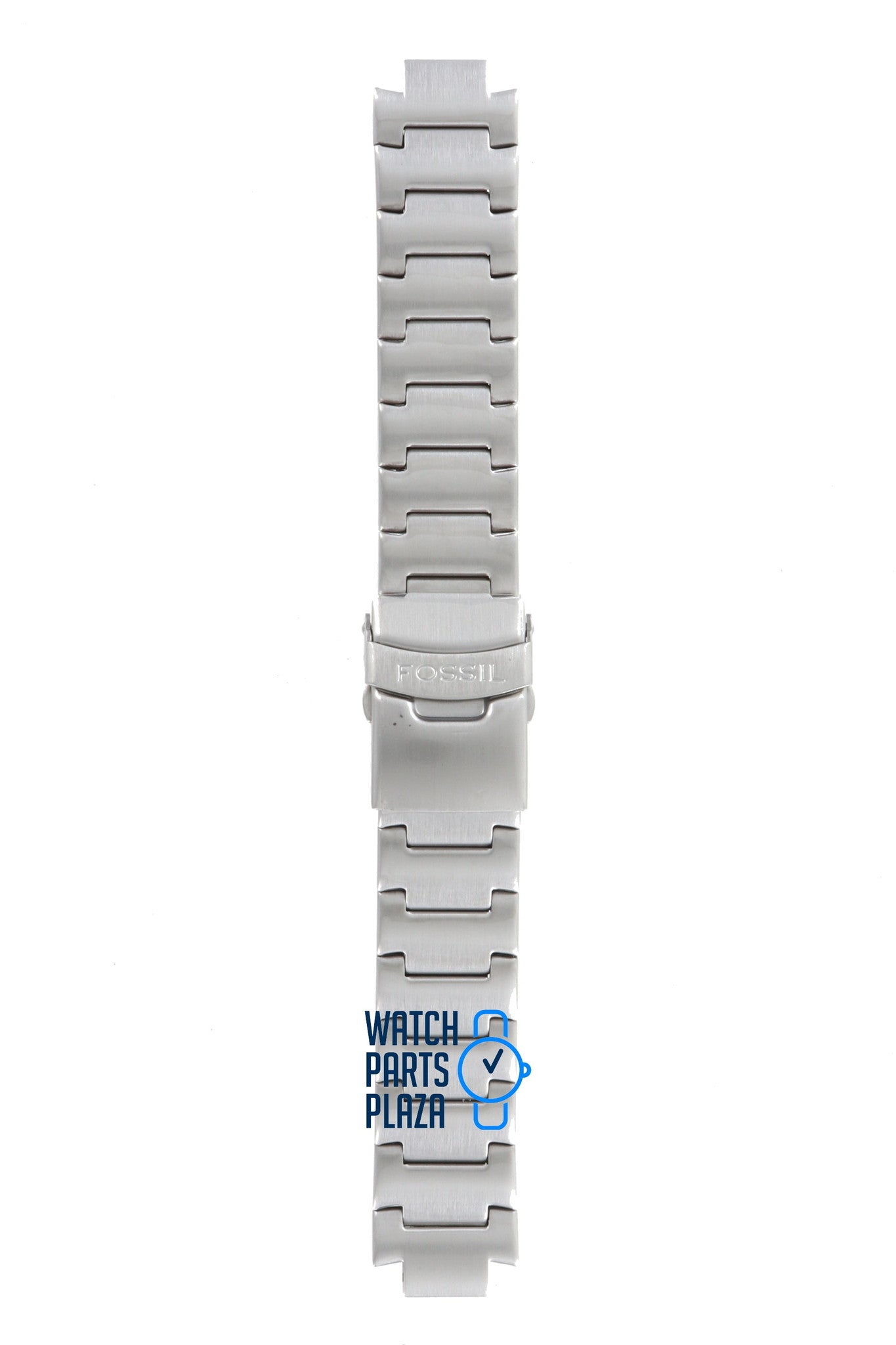 Fossil JR8001 Watch Band JR - 8001 Grey Stainless Steel 12 mm Big Tic - Watch Plaza